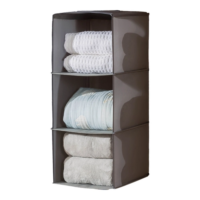 Set of 3 compartments for a hanging closet