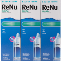 Renu Contact Lense Solution- 3 Pack